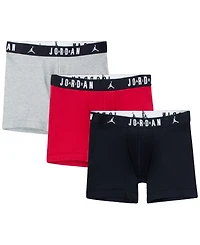 Jordan Men's 3-Pack Cotton Flight Jersey Boxer Briefs