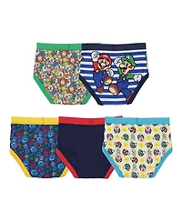 Mario Bros Big Boy 5Pack Underwear
