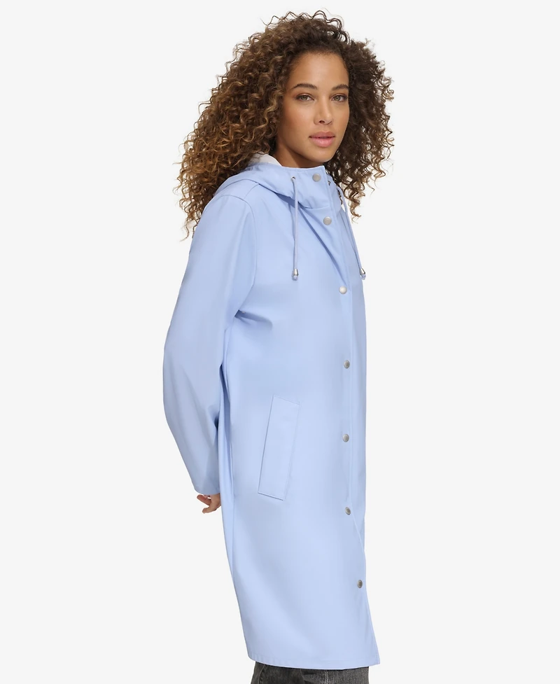 Levi's Women's Long Hooded Rain Coat