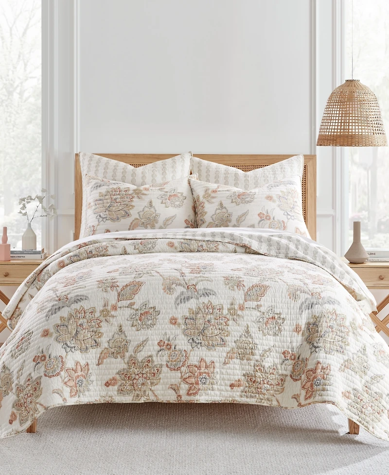 Levtex Selesta Reversible 3-Pc. Quilt Set, Full/Queen