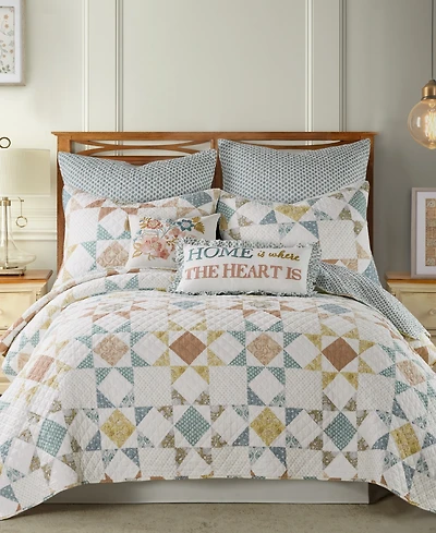 Levtex Lottie Reversible 3-Pc. Quilt Set, Full/Queen