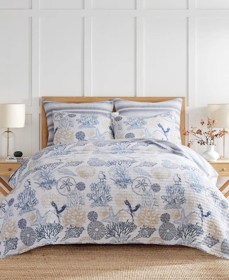 Levtex Serena Sea Reversible 2-Pc. Quilt Set, Twin/Twin Xl
