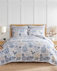 Levtex Serena Sea Reversible 2-Pc. Quilt Set, Twin/Twin Xl