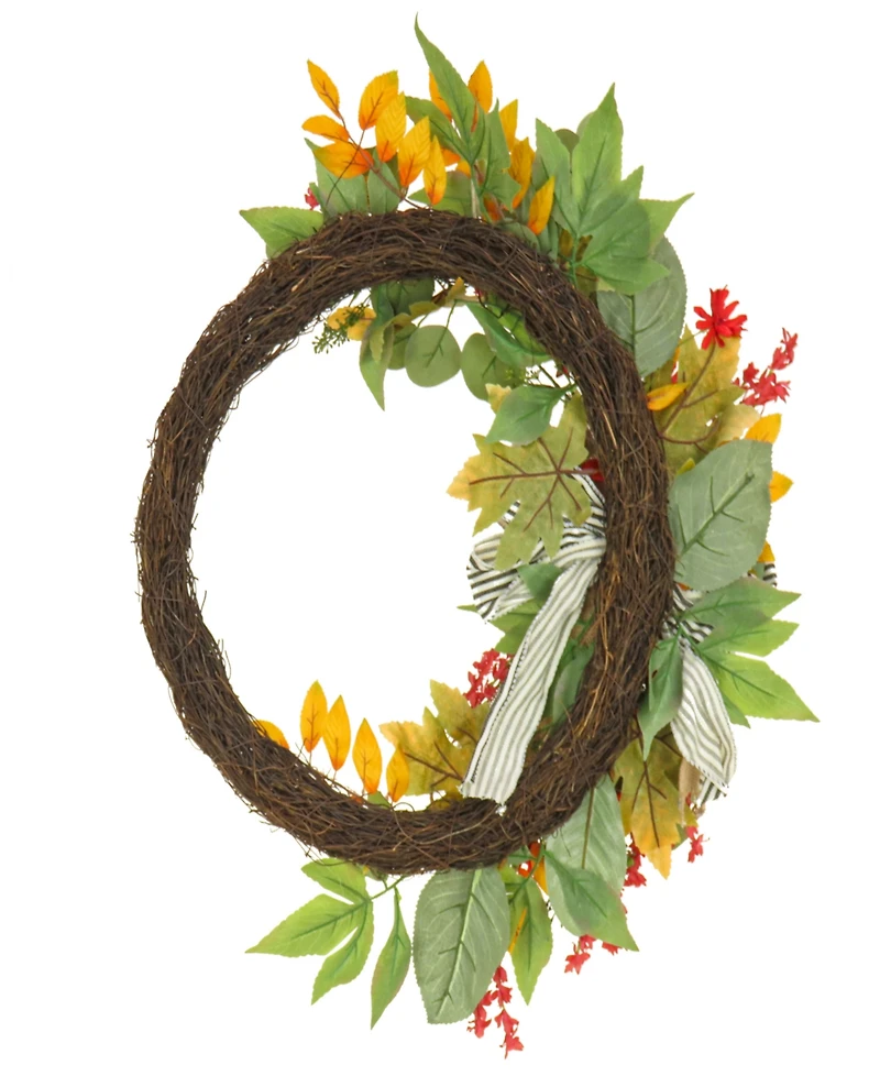 National Tree Company 24" Harvest Wreath Decoration