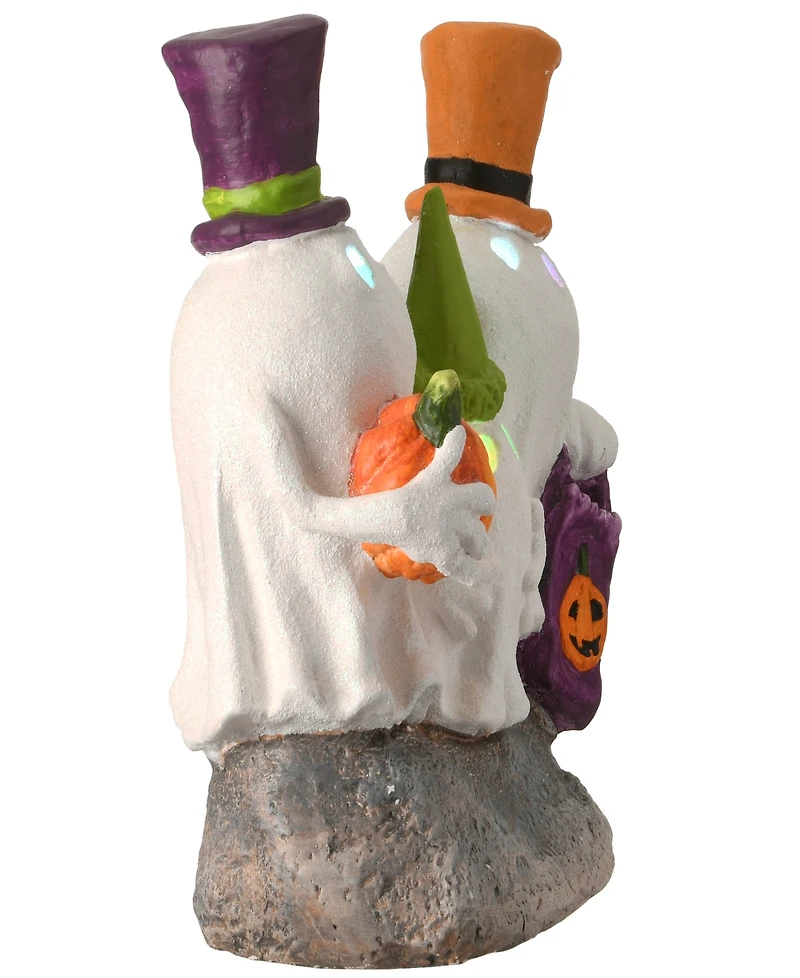 National Tree Company 15" Trick Or Treating Ghosts Decoration, Led Lights, Halloween Collection