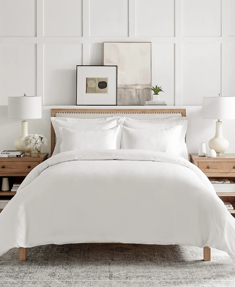 Levtex Sateen Textured 2-Pc. Duvet Cover Set, Twin/Twin Xl
