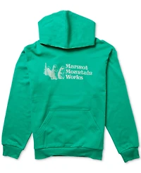 Marmot Men's Mountain Works Printed Fleece Hoodie