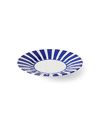 Spode Blue Italian Steccato Bold Stripe Side Plates, Set of 4