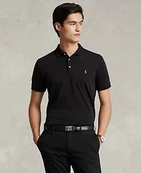 Men's Slim-Fit Soft Cotton Polo Shirt