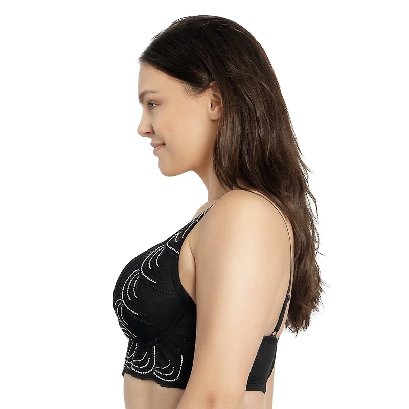 Parfait Plus Pearl Longline Plunge Bra