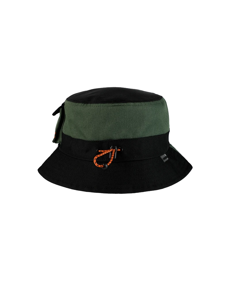 Dragon Ball Z Men's Dragon Ball Super: Super Hero Shenron Green Bucket Hat With Cargo Pocket