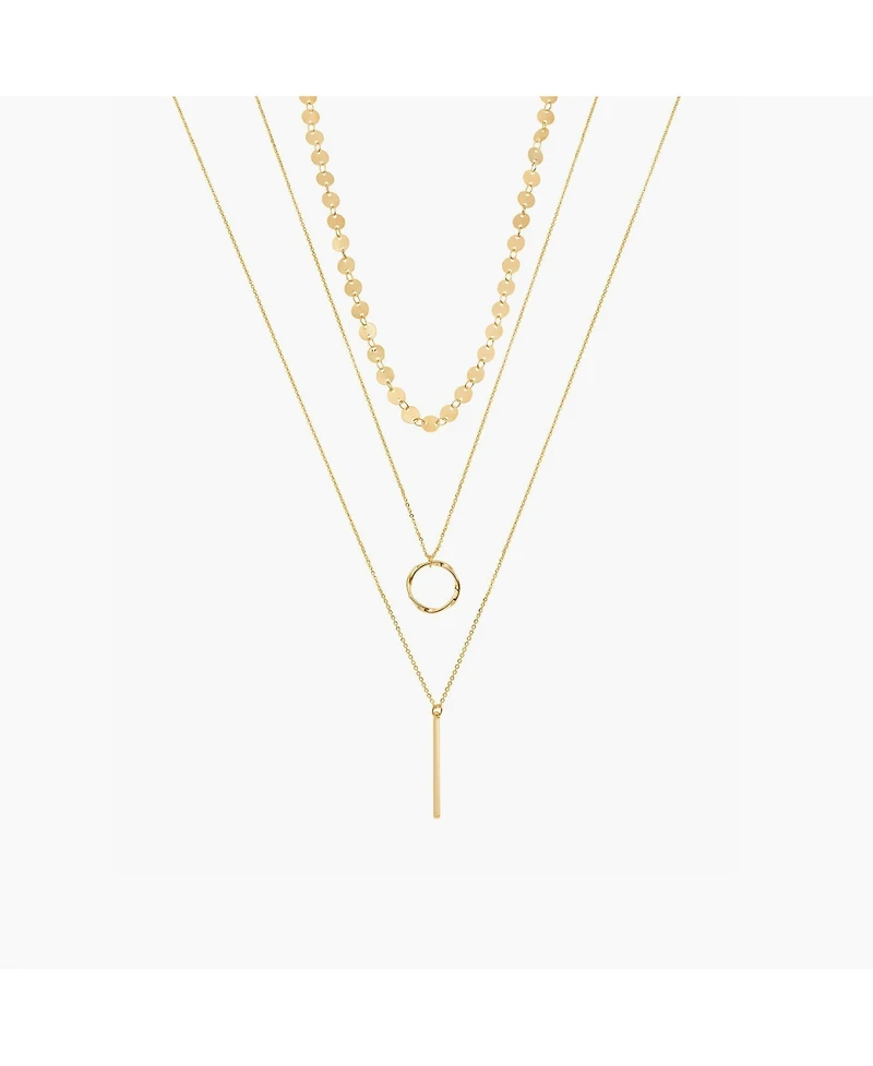 Harley Triple Layered Necklace