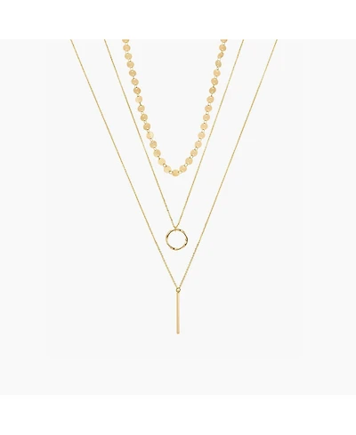 Harley Triple Layered Necklace