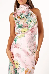 Petal and Pup Women's Anabelle Halter Neck Midi Dress