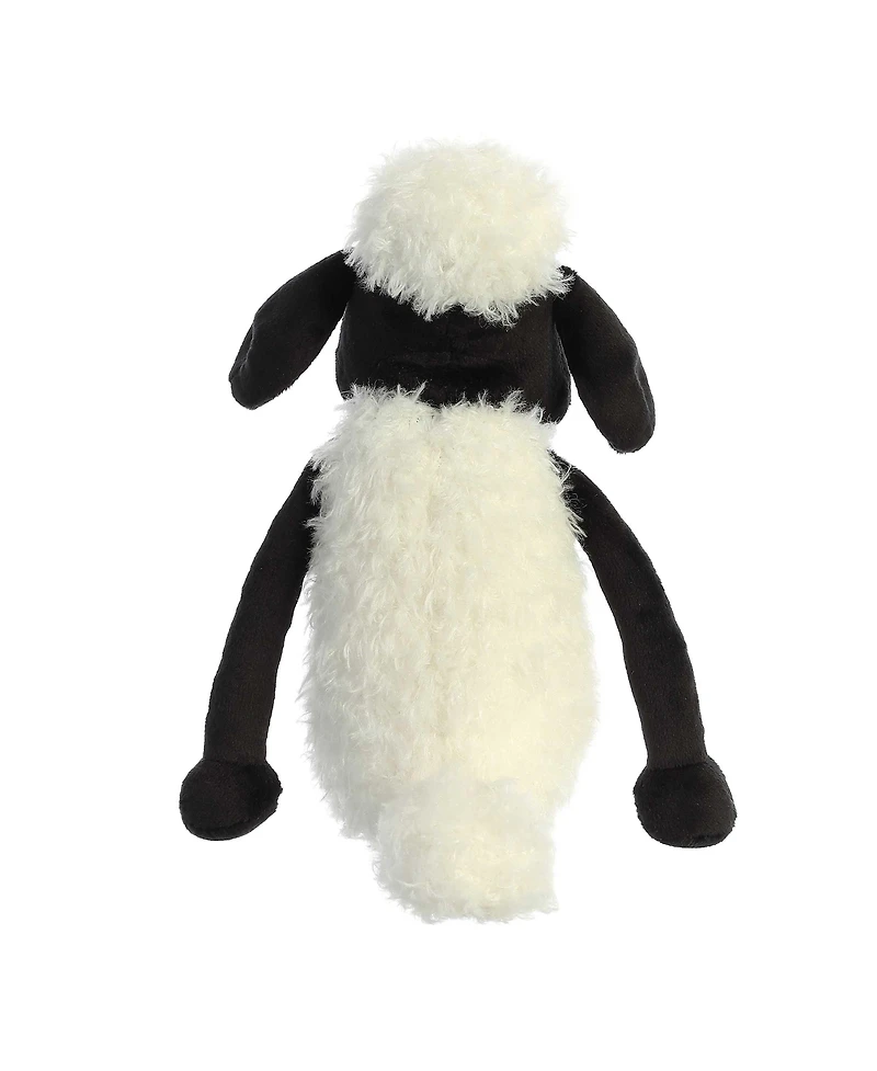 Aurora Medium Shaun The Sheep Playful Plush Toy White 11"