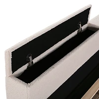 Simplie Fun Upholstered Daybed with Storage, Trundle, Bluetooth Audio