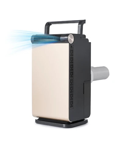 Black+Decker 3-in-1 Personal Portable Air Conditioner, Portable Fan & Dehumidifier, Windowless Air Conditioner with Electronic Control Panel, Led Disp