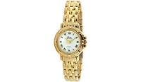 Swiss Edition Women's Watch with 23K Gold Plated Dress Bracelet