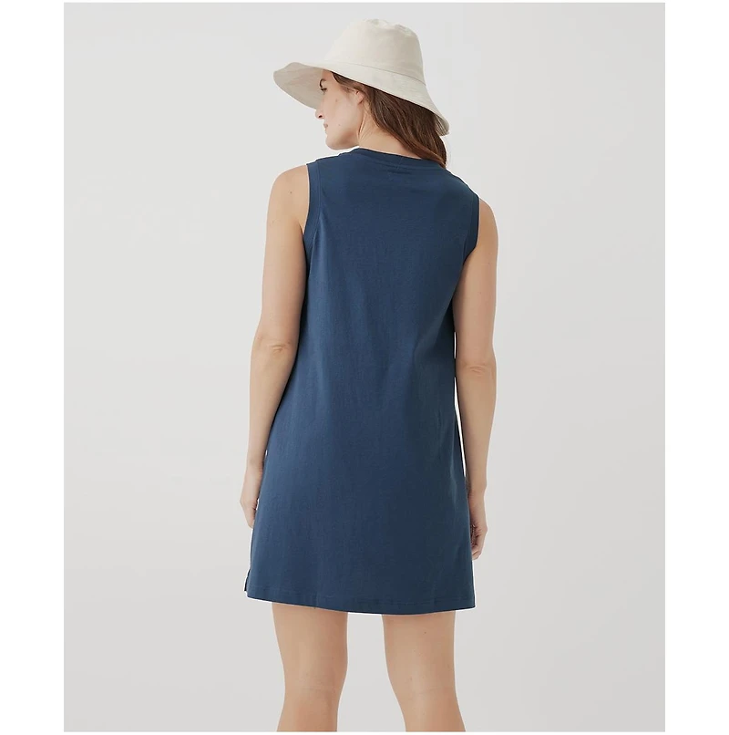 Pact Women's Organic Cotton Softspun A-Line Tank Dress