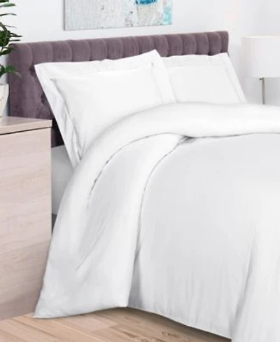 Superior Rayon From Bamboo 300 Thread Count Solid Duvet Cover Set