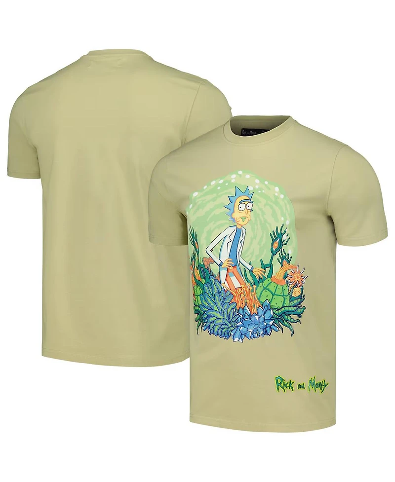 Freeze Max Men's Green Rick And Morty T-Shirt