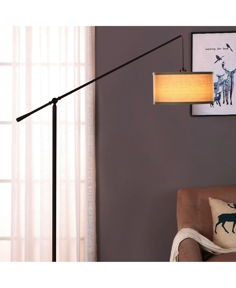 Hudson 70" Led Arc Floor Lamp with Adjustable Height