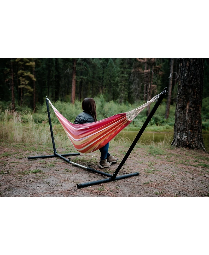 Stansport Cotton Blend Traveler Hammock - Coral