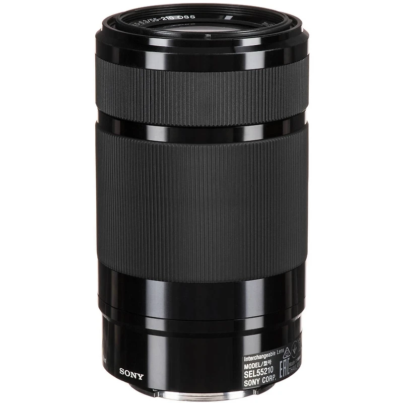 Sony E 55-210mm f/4.5-6.3 Oss Lens for Sony E, Black