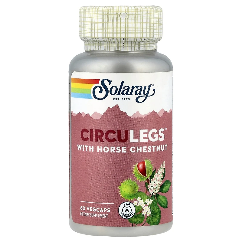 Solaray CircuLegs with Horse Chestnut - 60 VegCaps