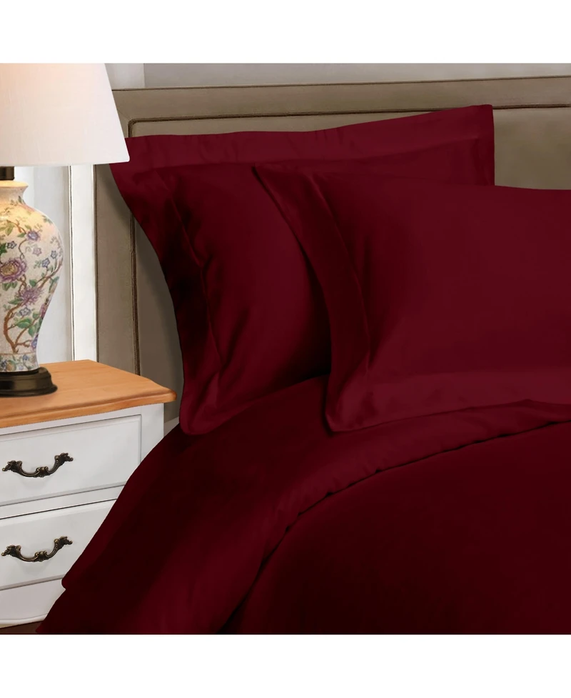 Superior Egyptian Cotton 1000 Thread Count Solid Duvet Cover Set,King/California King