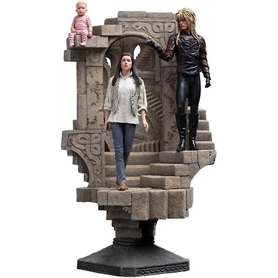 Weta Workshop Limited Edition Polystone - Labyrinth (1986) - Sarah & Jareth in the Illusionary Maze 1:6 Scale Statue