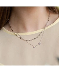 Sterling Silver Celine Chain Necklace