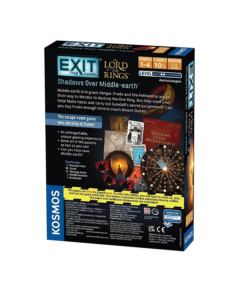 Exit The Lord Of The Rings Shadows Over Middle Earth Game