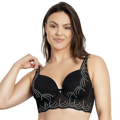 Parfait Plus Pearl Longline Plunge Bra