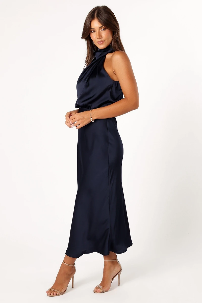 Petal and Pup Women's Anabelle Halter Neck Midi Dress