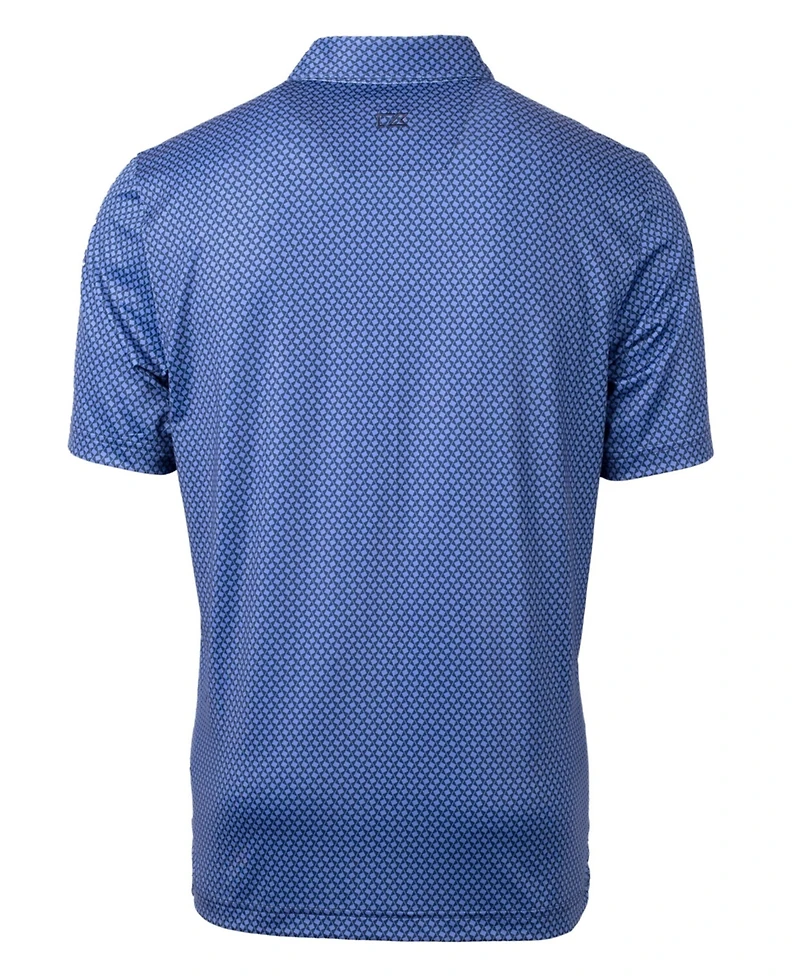 Cutter Buck Pike Banner Print Stretch Men's Polo Shirt