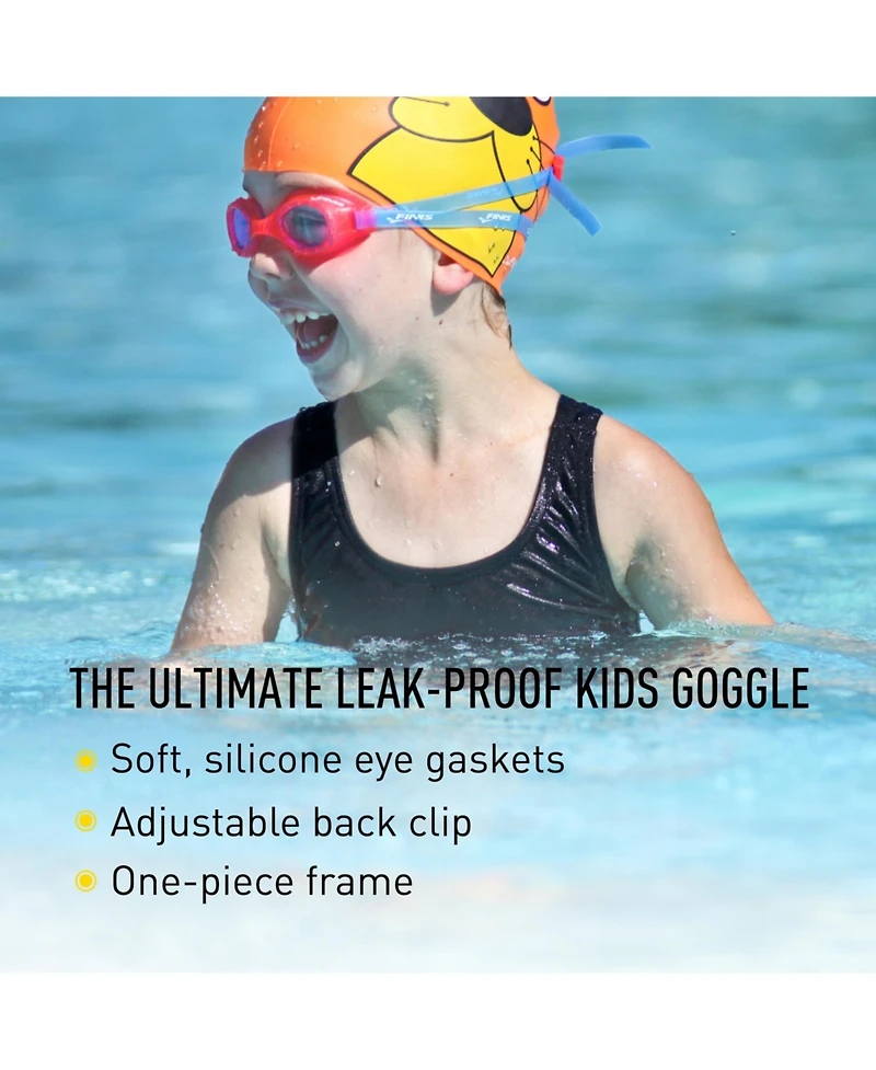 Finis Girls H2 Jr Pink/Aqua