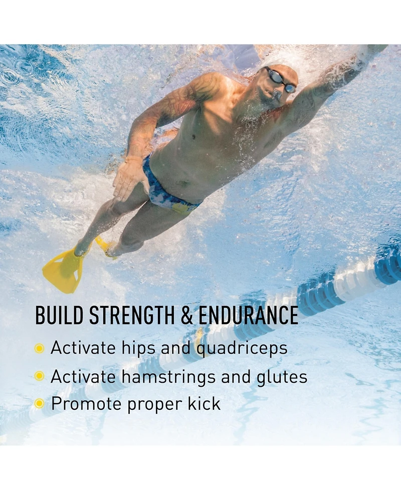 Finis Edge Swim Fins - 100% Silicone, Form & Strength
