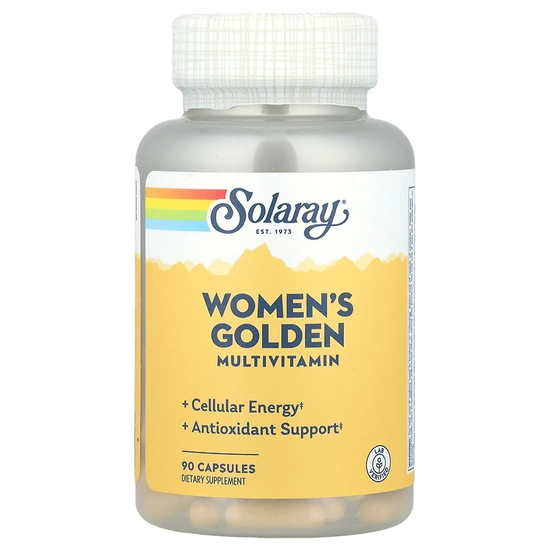Solaray Women's Golden Multivitamin - 90 Capsules