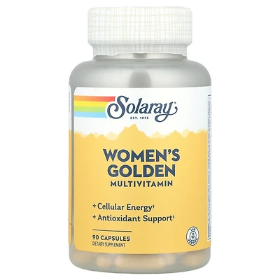Solaray Women's Golden Multivitamin - 90 Capsules