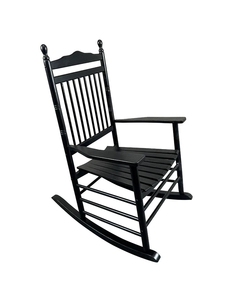 Streamdale Balcony Porch Adult Rocking Chair - Black
