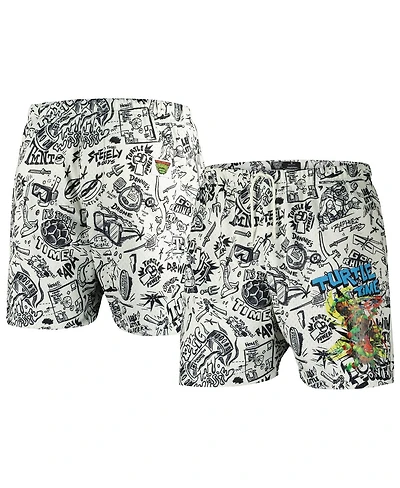 Freeze Max Men's Natural Teenage Mutant Ninja Turtles Turtle Time Mesh Shorts