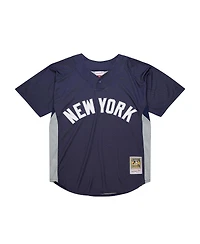 Mitchell & Ness Men's Derek Jeter Navy New York Yankees Cooperstown Collection Batting Practice Jersey