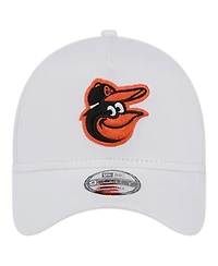 New Era Men's White Baltimore Orioles Tc A-Frame 9FORTY Adjustable Hat