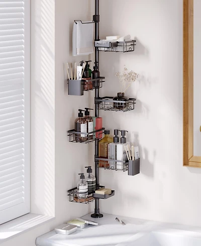 Sugift 2-1 Portable Vertical 2-Tier Clothes Drying Rack