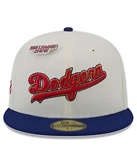 New Era Men's White Los Angeles Dodgers Big League Chew Original 59FIFTY Fitted Hat