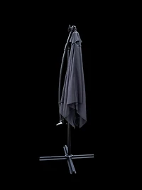 Streamdale Solar Powered Led Patio Umbrella with Crank & Base