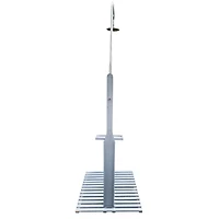 Simplie Fun Outdoor Garden Pool Shower With Chassis Board, For Swimming Pool, Patio, Terrace, Garden, Wood