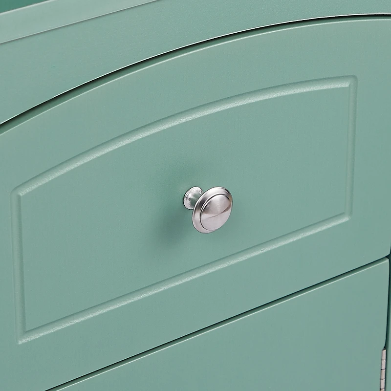 Streamdale Tall Bathroom Cabinet w/ Drawer & Adjustable Shelf