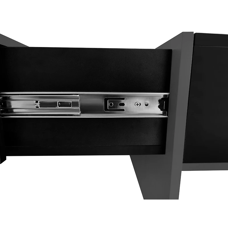 Streamdale Modern Square Coffee Table with Hidden Storage and Extendable Tabletop